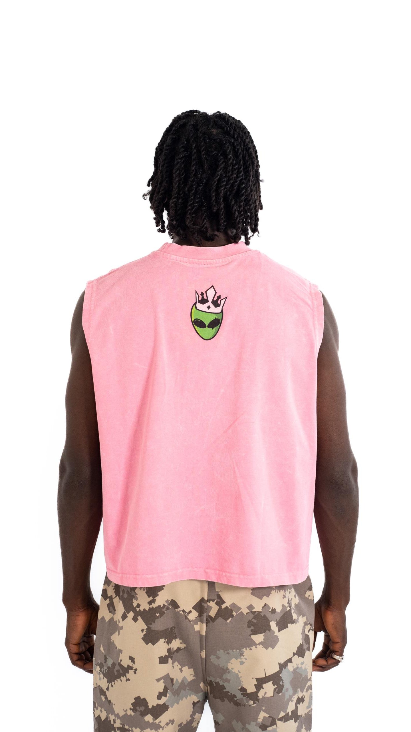 SpaceRocket Pink Sleeveless