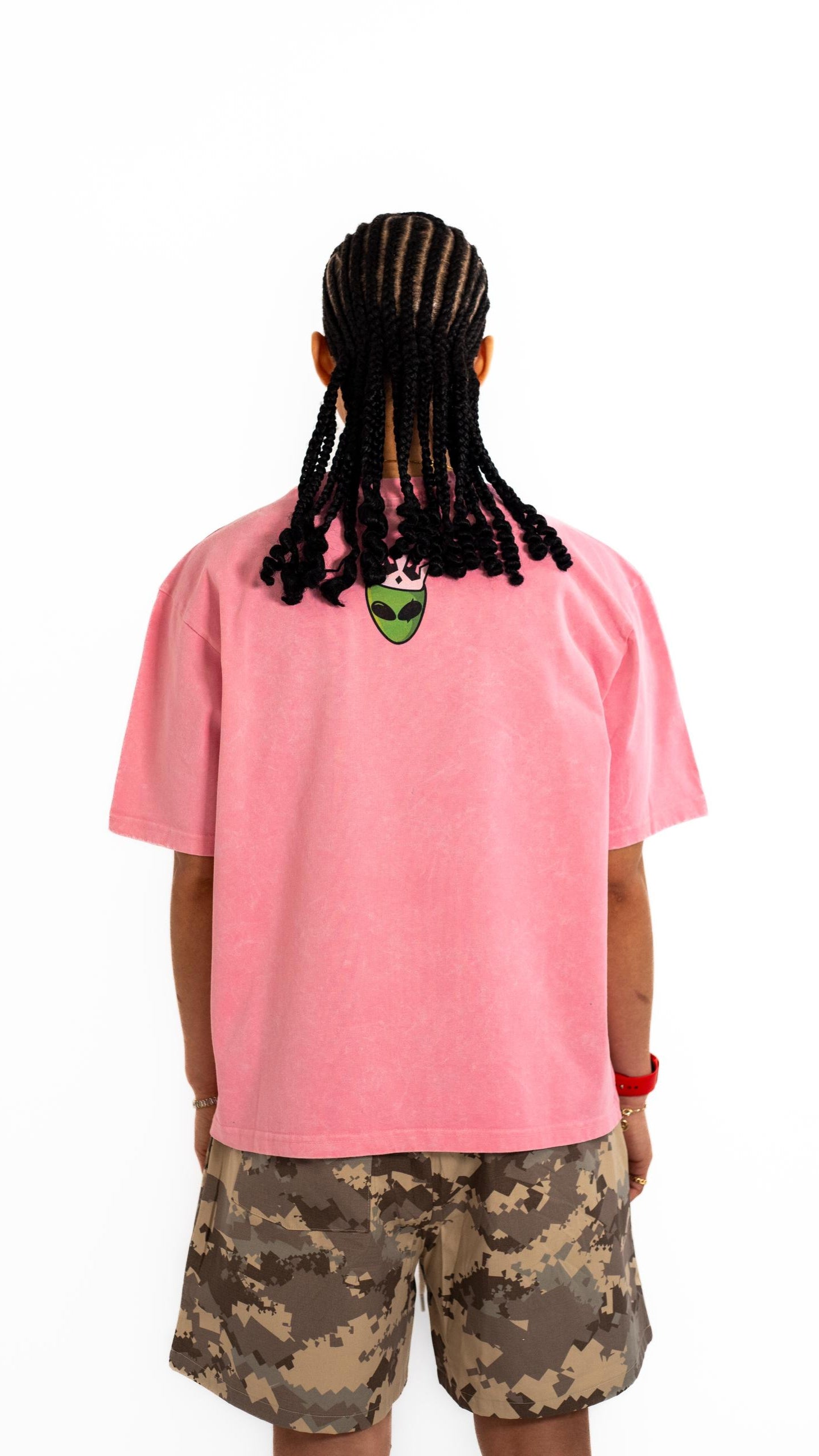SpaceRocket Pink Sleeved