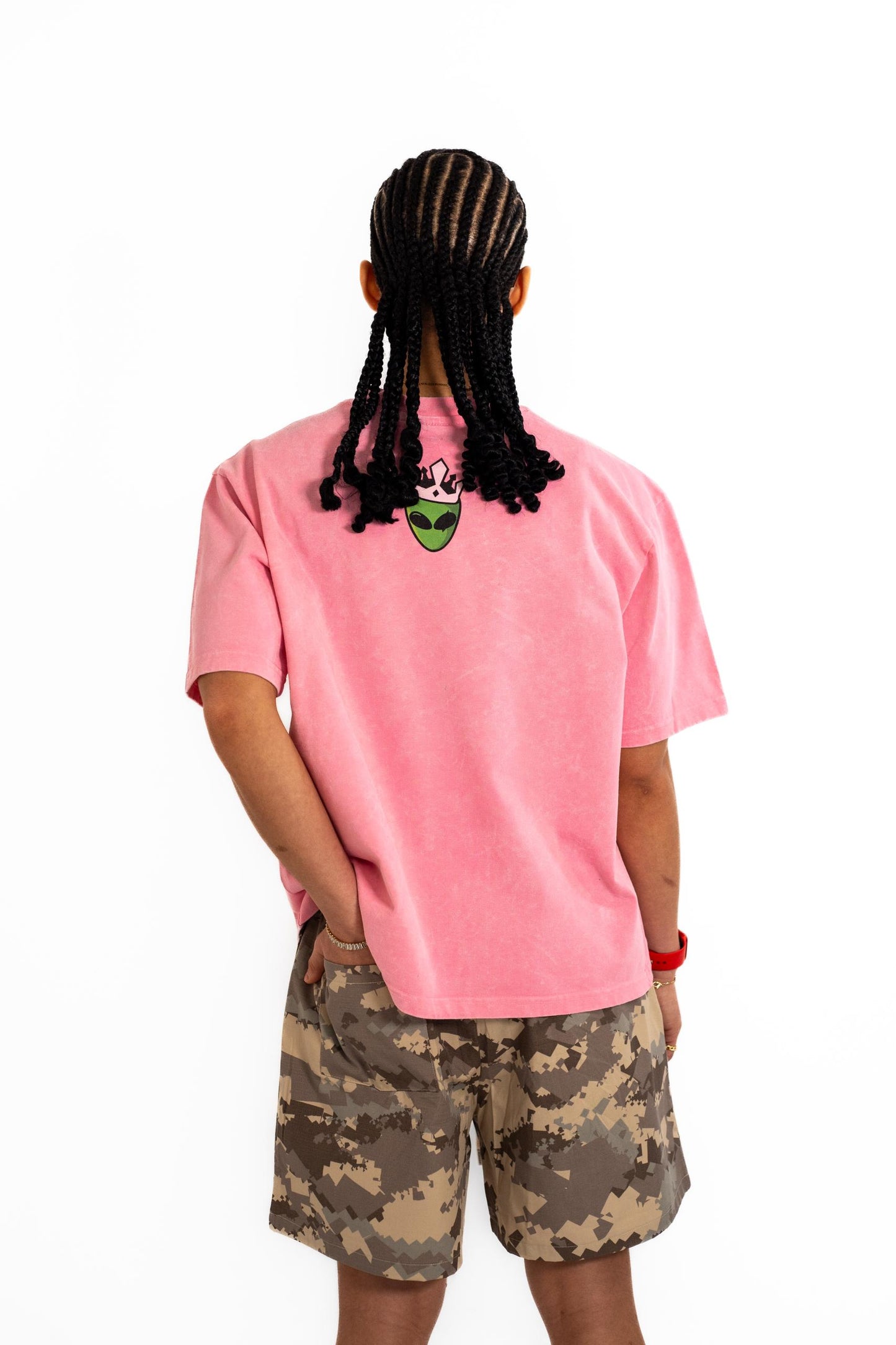 SpaceRocket Pink Sleeved